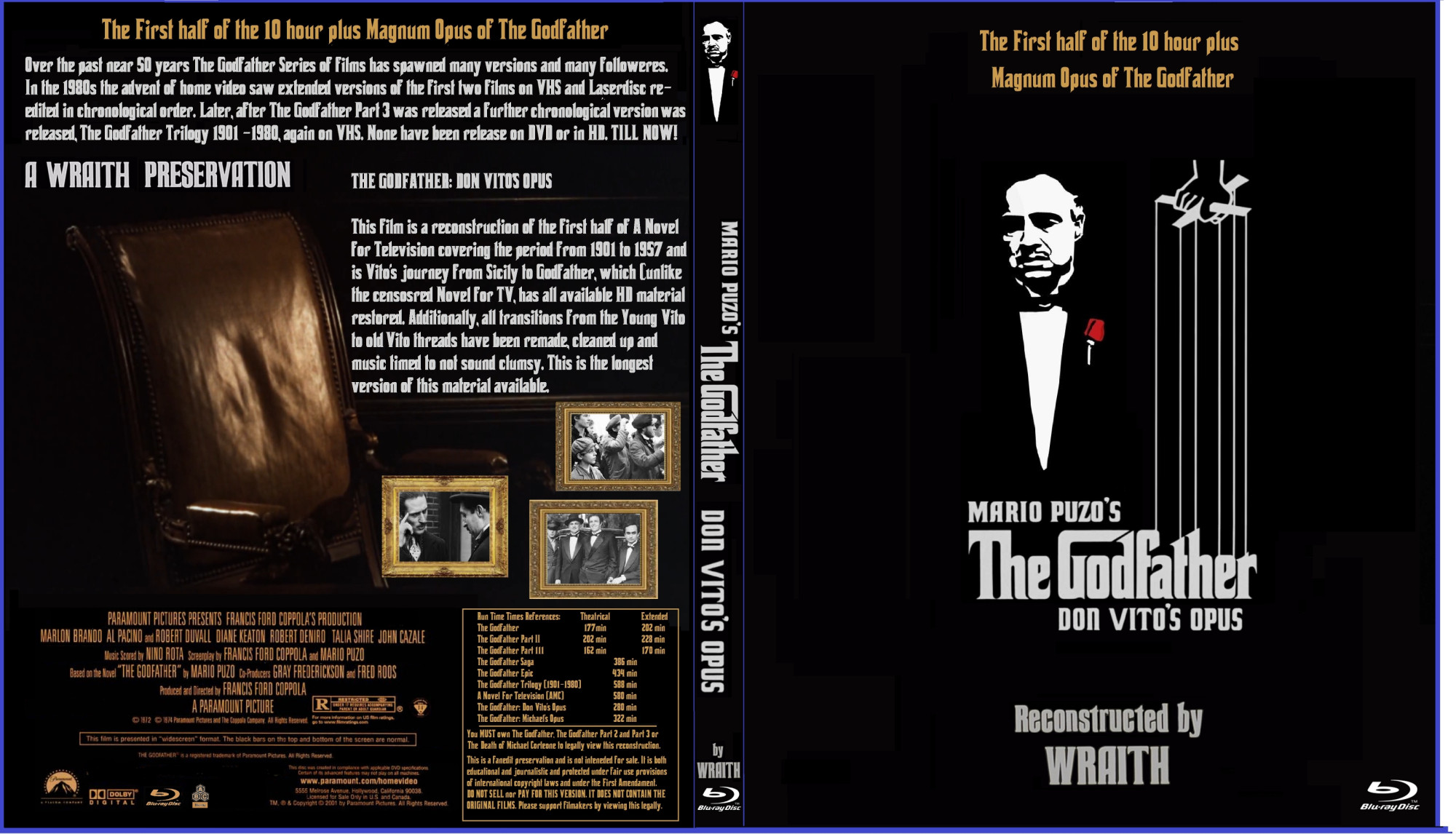 Godfather Don  OG盤 The Godfather - Original Score (Limited Edition 2xLP) Distro